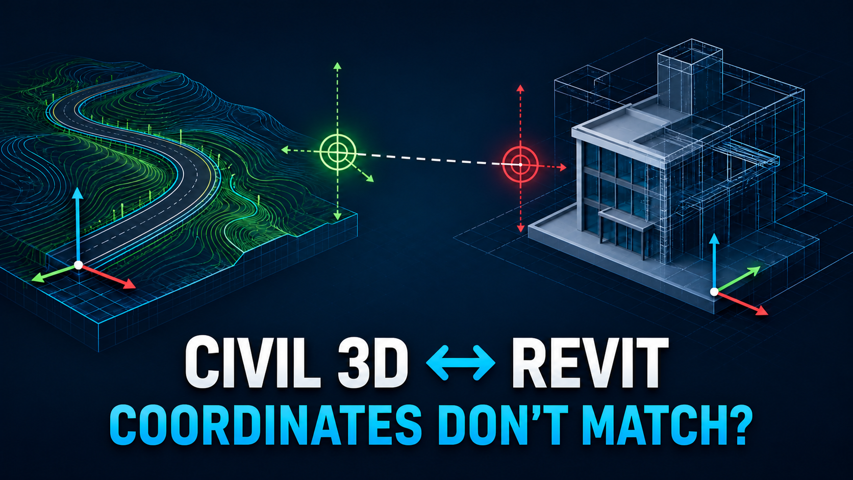 Civil 3D to Revit Coordinates Don’t Match? 7 Things to Check