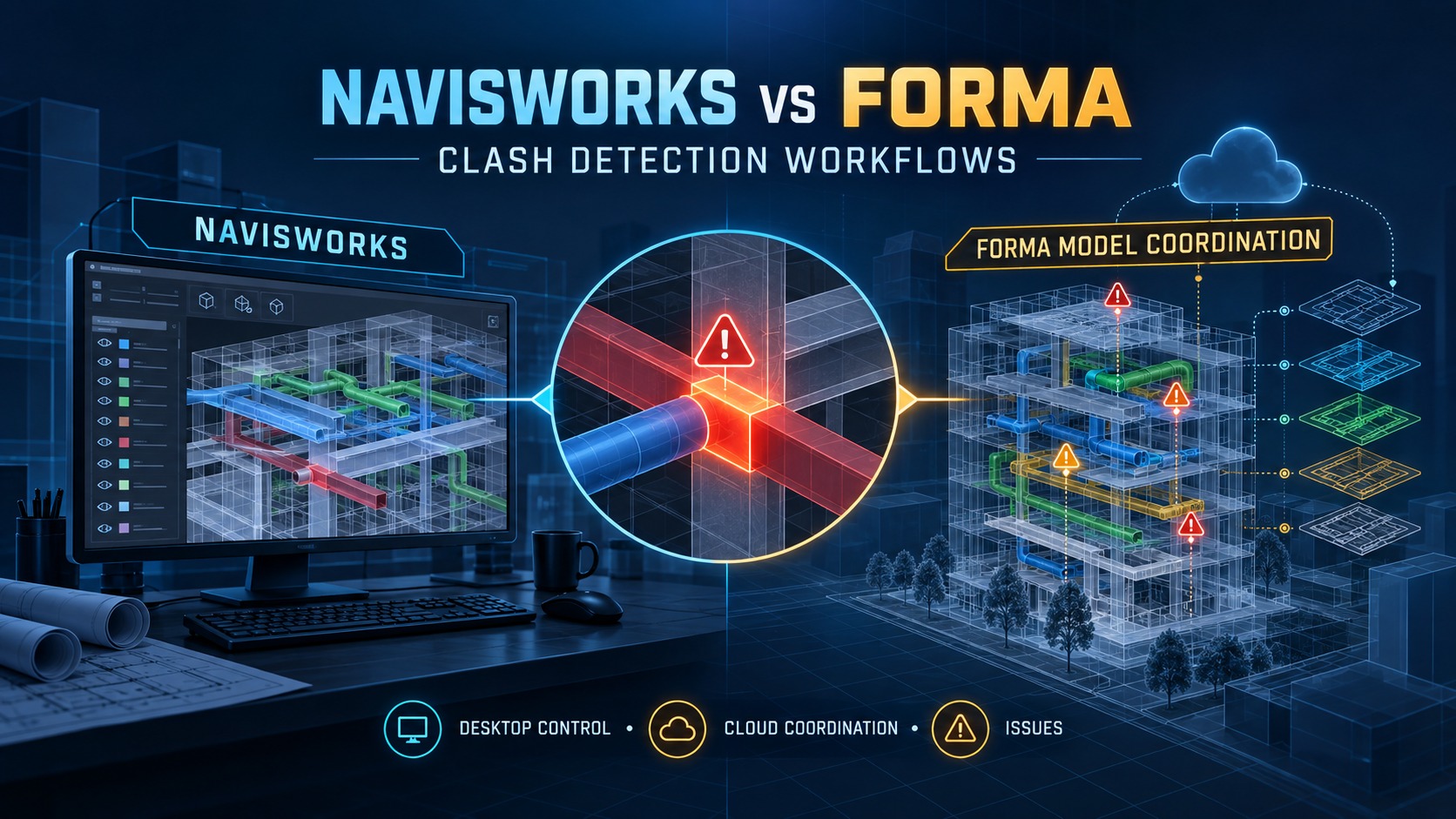 Navisworks vs Autodesk Forma Model Coordination: Which Clash Detection Workflow Should You Use?