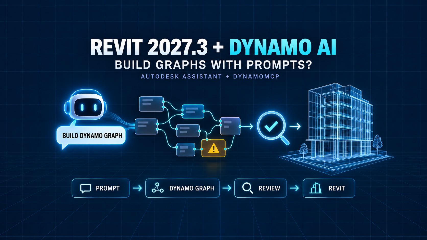 Revit 2027.3 Dynamo AI: How Autodesk Assistant Builds and Edits Dynamo Graphs