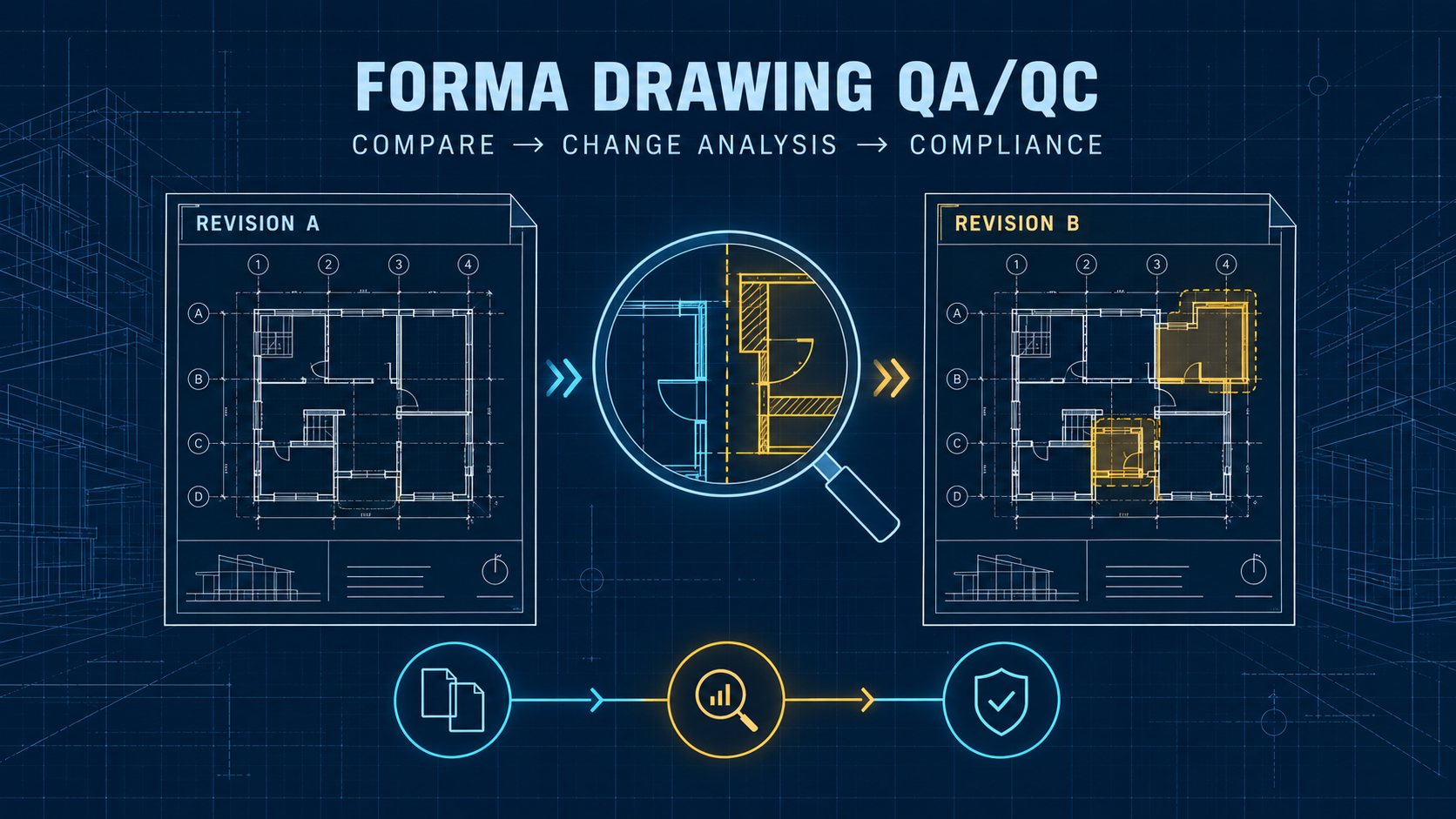 Autodesk Forma Drawing Change Analysis vs Compare: BIM QA/QC Explained (2026)